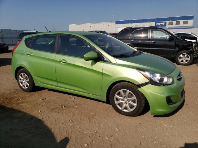 KMHCT5AE7CU044856 - 2012 HYUNDAI ACCENT GLS GREEN photo 4