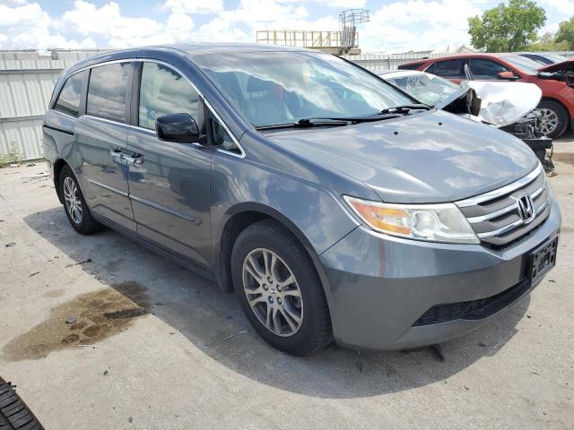 5FNRL5H65BB094868 - 2011 HONDA ODYSSEY EXL GRAY photo 4