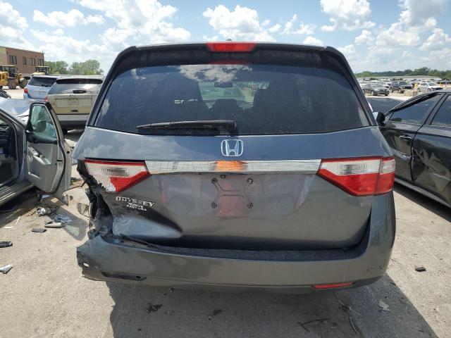 5FNRL5H65BB094868 - 2011 HONDA ODYSSEY EXL GRAY photo 6