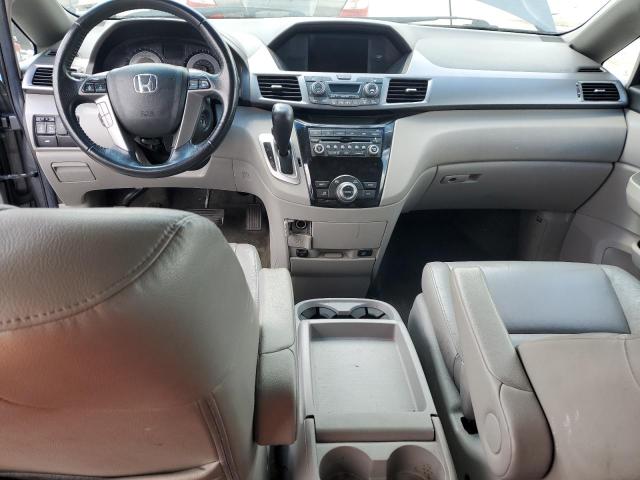 5FNRL5H65BB094868 - 2011 HONDA ODYSSEY EXL GRAY photo 8