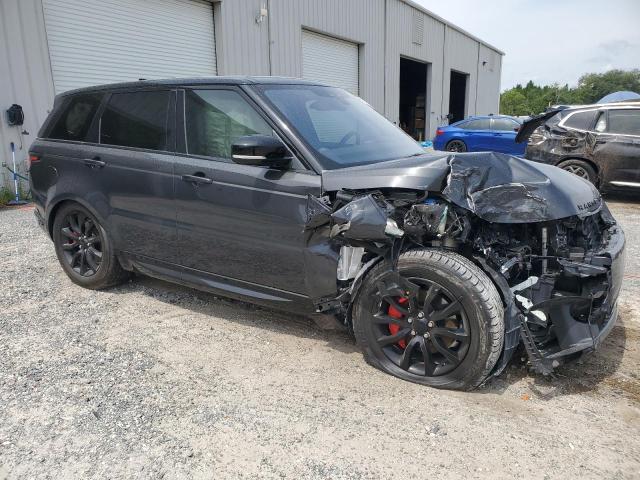 SALWR2SU9LA742786 - 2020 LAND ROVER RANGE ROVE HSE GRAY photo 4
