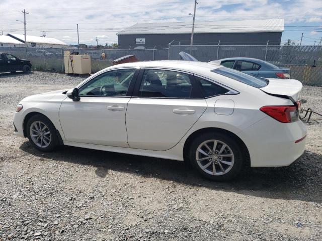 2HGFE2F36RH107928 - 2024 HONDA CIVIC EX WHITE photo 2