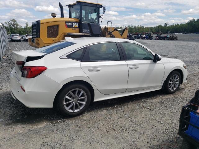 2HGFE2F36RH107928 - 2024 HONDA CIVIC EX WHITE photo 3