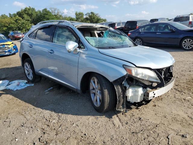 2T2ZK1BA3AC034529 - 2010 LEXUS RX 350 BLUE photo 4