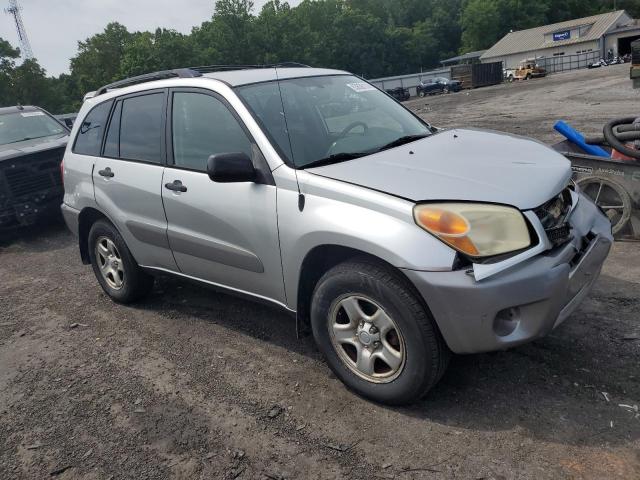 JTEHD20V146017225 - 2004 TOYOTA RAV4 SILVER photo 4