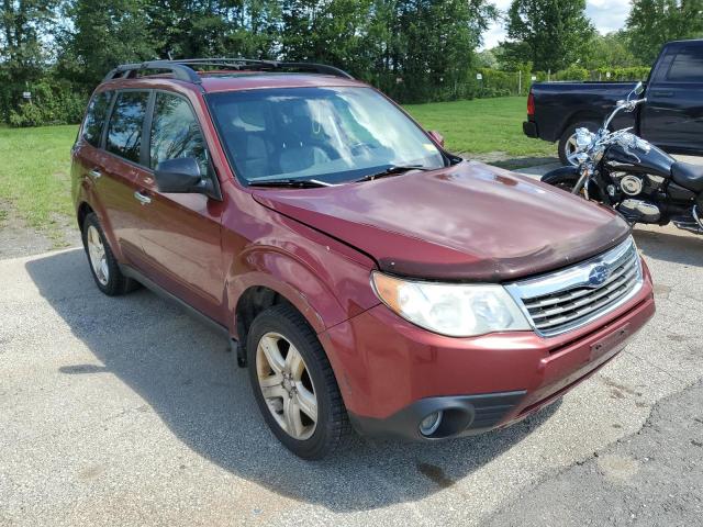 JF2SH64659H708375 - 2009 SUBARU FORESTER 2.5X LIMITED BURGUNDY photo 4