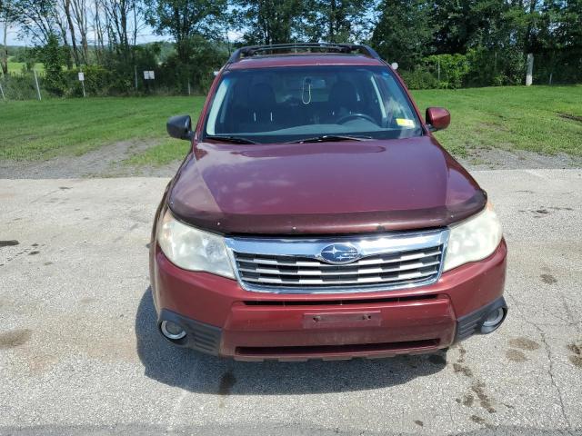 JF2SH64659H708375 - 2009 SUBARU FORESTER 2.5X LIMITED BURGUNDY photo 5