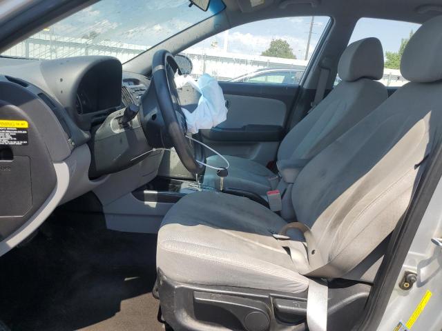 KMHDU4AD0AU124323 - 2010 HYUNDAI ELANTRA BLUE SILVER photo 7