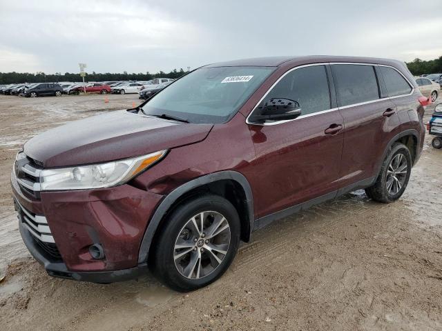 5TDZZRFH5KS364915 - 2019 TOYOTA HIGHLANDER LE BURGUNDY photo 1