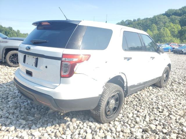 1FM5K8AR0DGC73525 - 2013 FORD EXPLORER POLICE INTERCEPTOR WHITE photo 3