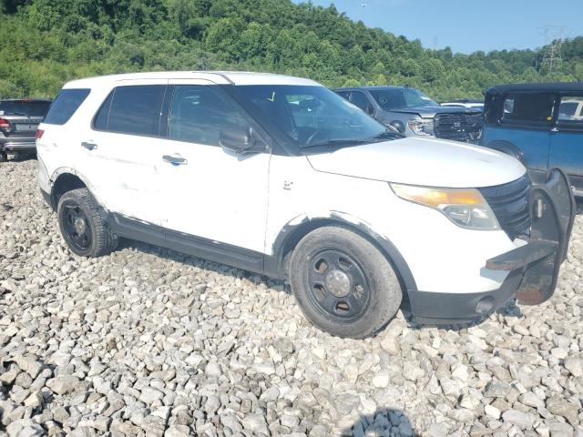 1FM5K8AR0DGC73525 - 2013 FORD EXPLORER POLICE INTERCEPTOR WHITE photo 4