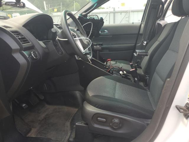 1FM5K8AR0DGC73525 - 2013 FORD EXPLORER POLICE INTERCEPTOR WHITE photo 7