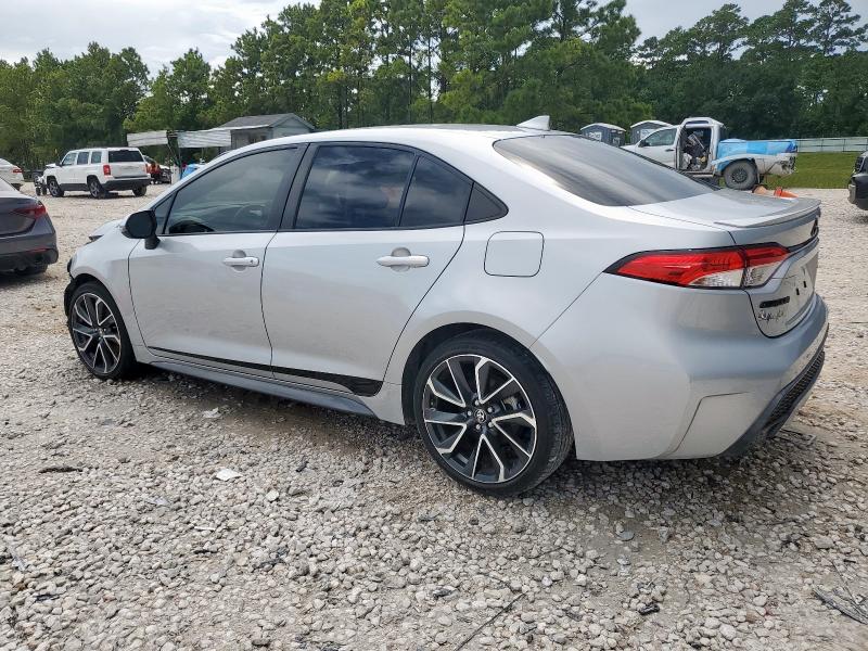 JTDS4MCE5N3507736 - 2022 TOYOTA COROLLA SE SILVER photo 2