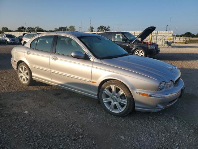 SAJEA51C33WD18032 - 2003 JAGUAR X-TYPE 3.0 SILVER photo 4