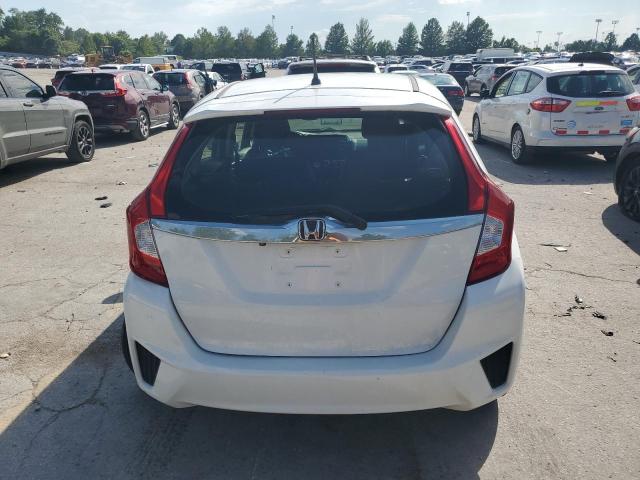 JHMGK5H75GX004939 - 2016 HONDA FIT EX WHITE photo 6