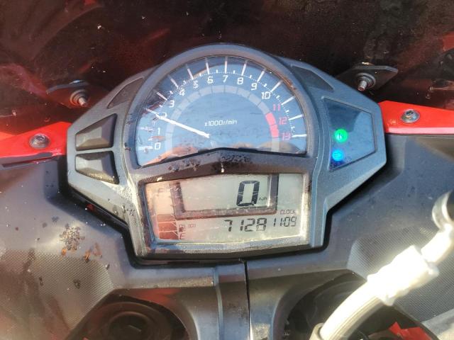 JKAEXEE11CDA06156 - 2012 KAWASAKI EX650 EC RED photo 7