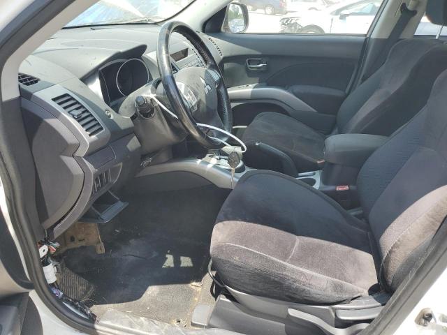JA4AT2AW7AZ004645 - 2010 MITSUBISHI OUTLANDER ES Սպիտակ լուսանկար 7