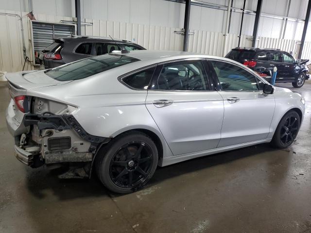 3FA6P0K9XDR242744 - 2013 FORD FUSION TITANIUM SILVER photo 3