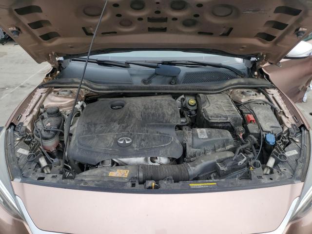 SJKCH5CR4JA048980 - 2018 INFINITI QX30 BASE PINK photo 11