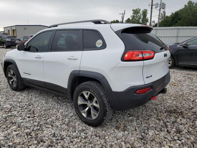 1C4PJMBS2HW558409 - 2017 JEEP CHEROKEE TRAILHAWK WHITE photo 2