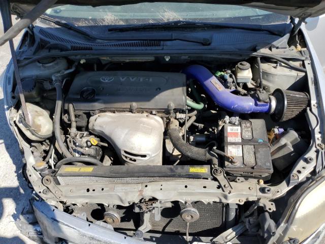 JTKDE177150027865 - 2005 TOYOTA SCION TC SILVER photo 11