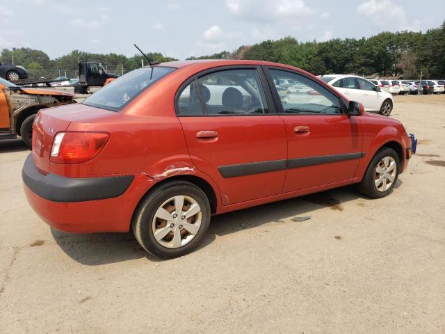 KNADE223396501235 - 2009 KIA RIO BASE ORANGE photo 3