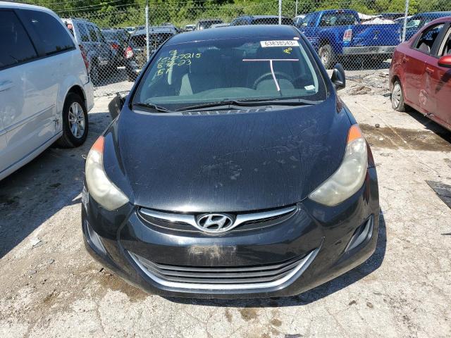 5NPDH4AE3BH015108 - 2011 HYUNDAI ELANTRA GLS BLACK photo 5