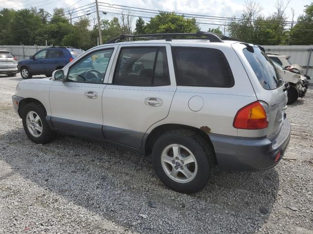 KM8SC73D43U451738 - 2003 HYUNDAI SANTA FE GLS SILVER photo 2