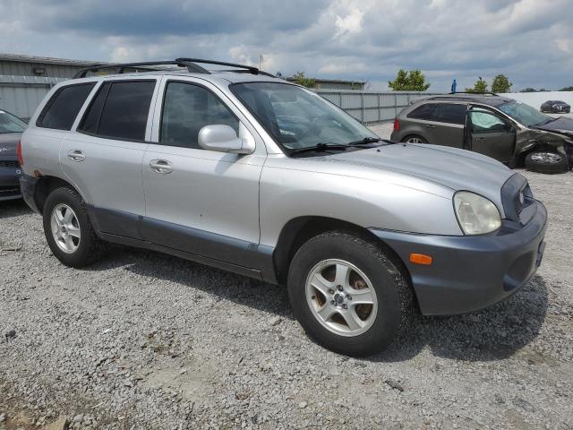 KM8SC73D43U451738 - 2003 HYUNDAI SANTA FE GLS SILVER photo 4