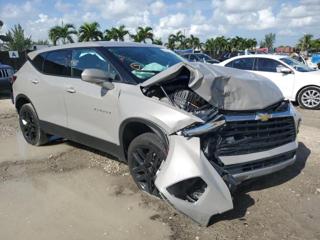 3GNKBBRAXMS585542 - 2021 CHEVROLET BLAZER 1LT TAN photo 4