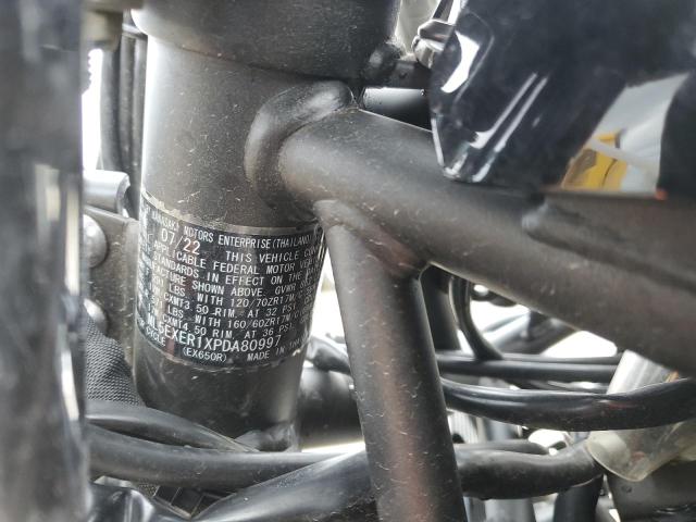 ML5EXER1XPDA80997 - 2023 KAWASAKI EX650 R GRAY photo 9