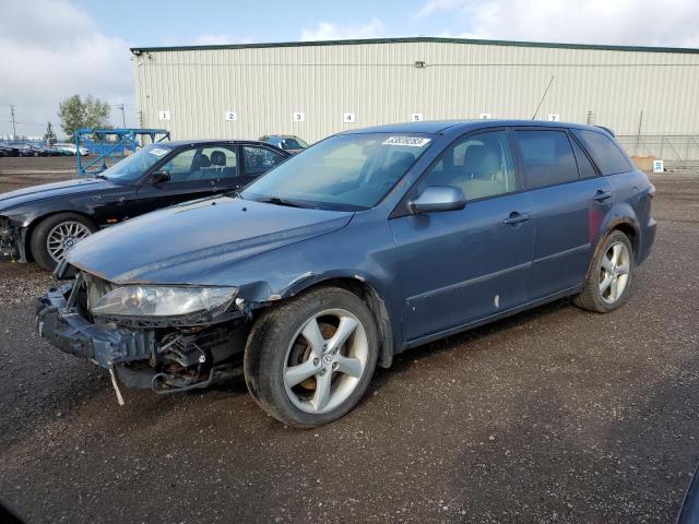 1YVFP82D065M35577 - 2006 MAZDA 6 S BLUE photo 1