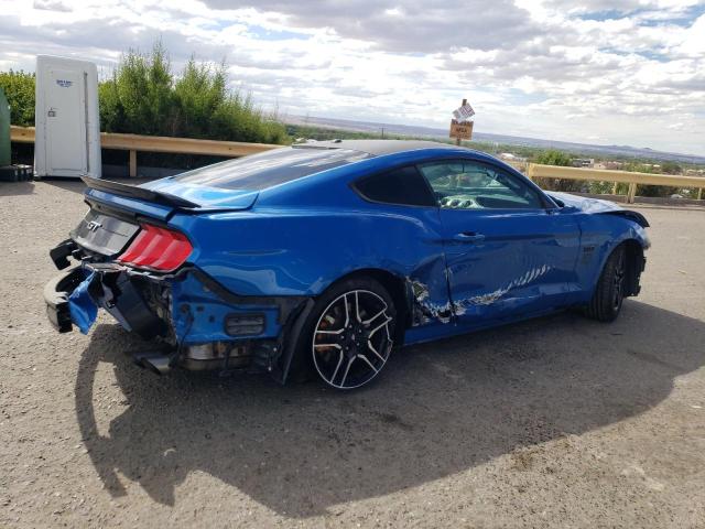 1FA6P8CF4K5169311 - 2019 FORD MUSTANG GT BLUE photo 3