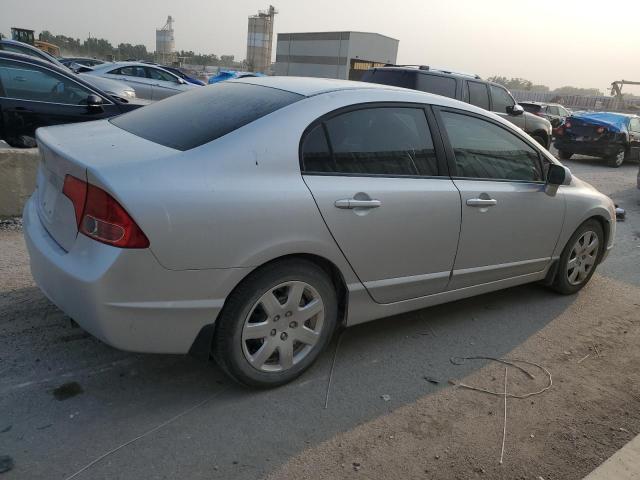 1HGFA16547L120457 - 2007 HONDA CIVIC LX SILVER photo 3