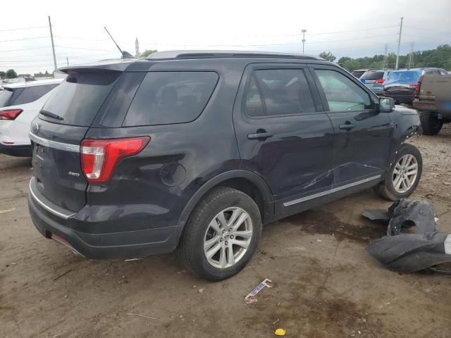 1FM5K8D81JGC83737 - 2018 FORD EXPLORER XLT Черный фото 3