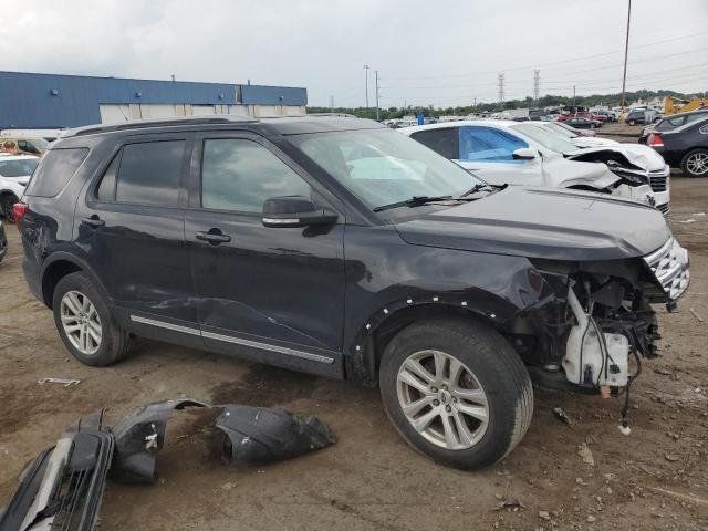 1FM5K8D81JGC83737 - 2018 FORD EXPLORER XLT Черный фото 4
