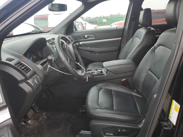 1FM5K8D81JGC83737 - 2018 FORD EXPLORER XLT Черный фото 7