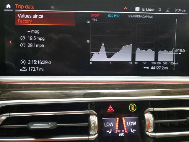 5UXCR6C06M9G70172 - 2021 BMW X5 XDRIVE40I BLACK photo 9