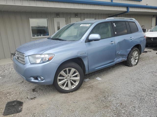 JTEEW44A282007011 - 2018 TOYOTA HIGHLANDER HYBRID LIMITED BLUE photo 1