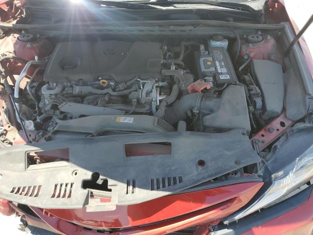 4T1B11HK9KU261216 - 2019 TOYOTA CAMRY L RED photo 11