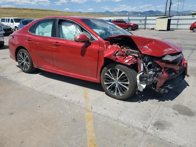 4T1B11HK9KU261216 - 2019 TOYOTA CAMRY L RED photo 4
