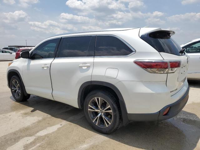 5TDJKRFH0GS324900 - 2016 TOYOTA HIGHLANDER XLE 白色 照片 2