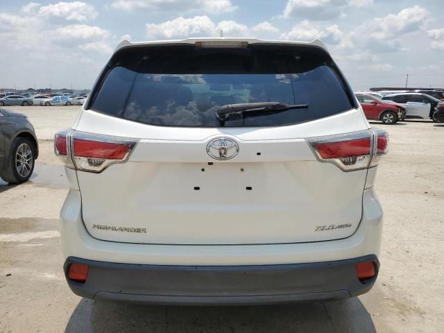 5TDJKRFH0GS324900 - 2016 TOYOTA HIGHLANDER XLE 白色 照片 6