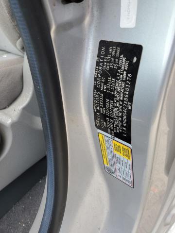 KNDMG4C7XB6401276 - 2011 KIA SEDONA LX SILVER photo 13