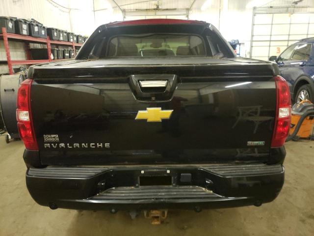 3GNTKGE77CG129429 - 2012 CHEVROLET AVALANCHE LTZ BLACK photo 6