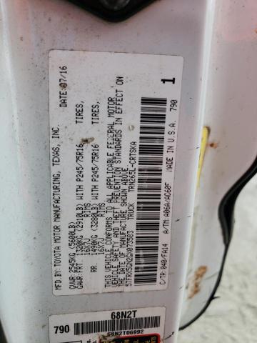 5TFRX5GN2GX073583 - 2016 TOYOTA TACOMA ACCESS CAB თეთრი ფოტო 12