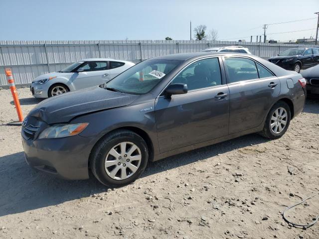 JTNBB46K173001648 - 2007 TOYOTA CAMRY HYBRID GRAY photo 1