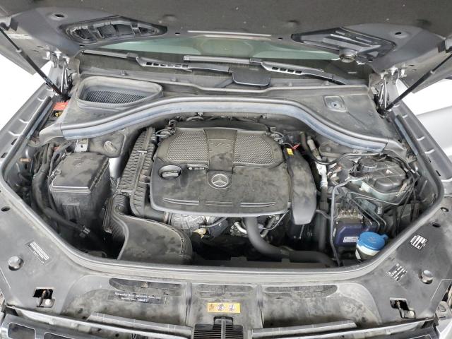 4JGDA5HB1EA344810 - 2014 MERCEDES-BENZ ML 350 4MATIC GRAY photo 11