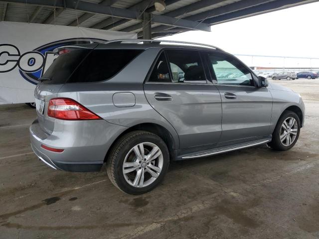4JGDA5HB1EA344810 - 2014 MERCEDES-BENZ ML 350 4MATIC GRAY photo 3