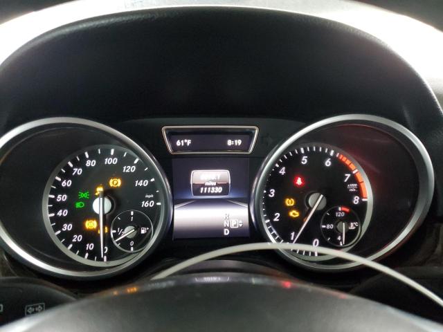 4JGDA5HB1EA344810 - 2014 MERCEDES-BENZ ML 350 4MATIC GRAY photo 9